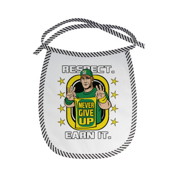 John Cena, Σαλιάρα μωρού αλέκιαστη με κορδόνι Μαύρη