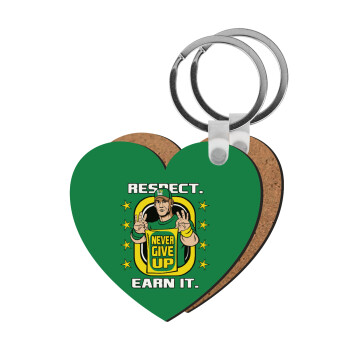 John Cena, Μπρελόκ Ξύλινο καρδιά MDF