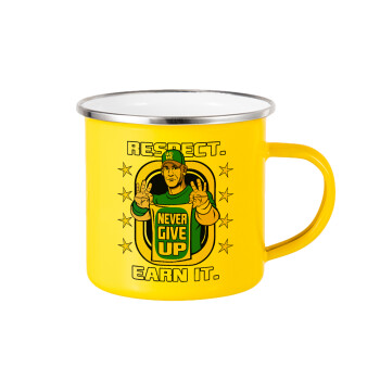 John Cena, Κούπα Μεταλλική εμαγιέ Κίτρινη 360ml