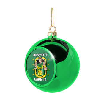 John Cena, Green Christmas tree ornament ball 8cm