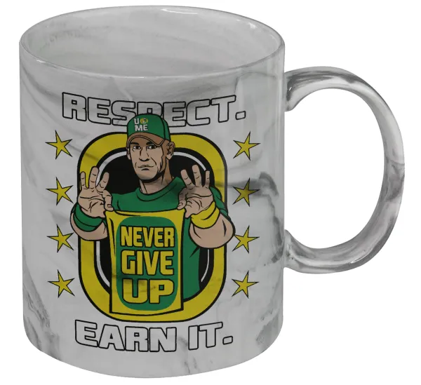 John Cena — Κούπα κεραμική, marble style (μάρμαρο), 330ml