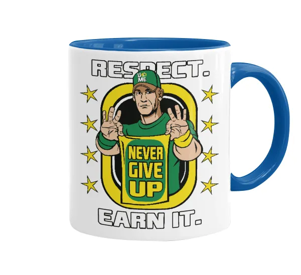 John Cena — Κούπα χρωματιστή μπλε, κεραμική, 330ml