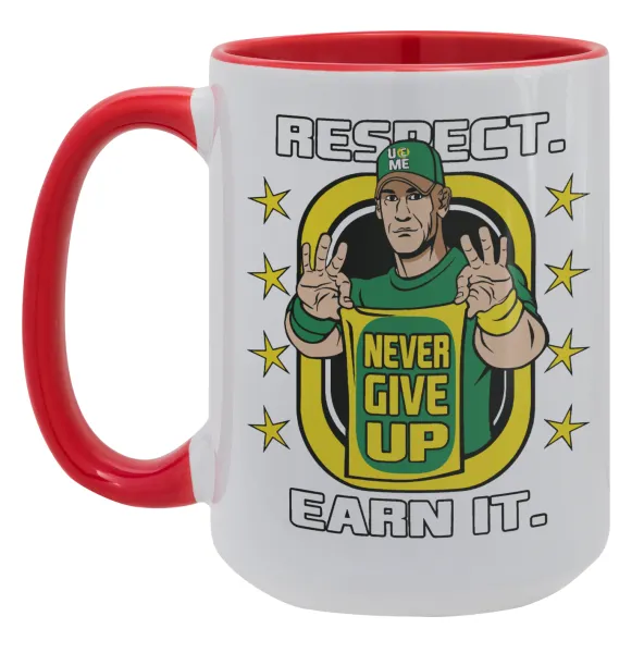 John Cena — Mega mug 15oz, red ceramic, 450ml