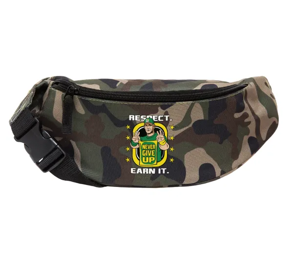 John Cena — Unisex waist bag (banana) in Jungle camouflage color with 2 pockets