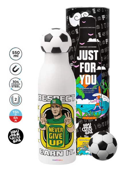 John Cena — Soccer Metal mug thermos, double wall, 550ml