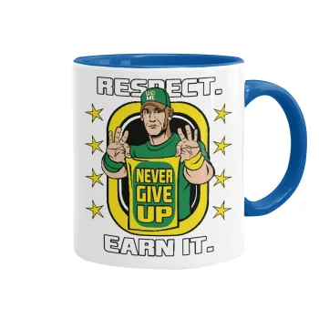 John Cena, Κούπα χρωματιστή μπλε, κεραμική, 330ml