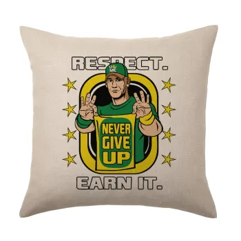 John Cena, Μαξιλάρι καναπέ ΛΙΝΟ 40x40cm περιέχεται το  γέμισμα
