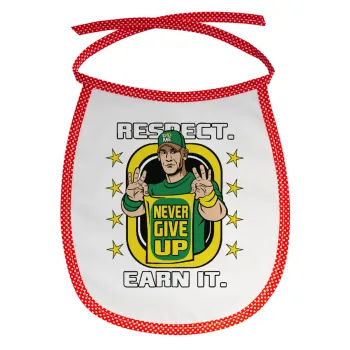 John Cena, Σαλιάρα μωρού αλέκιαστη με κορδόνι Κόκκινη