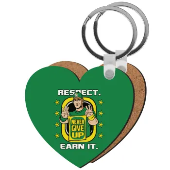 John Cena, Μπρελόκ Ξύλινο καρδιά MDF