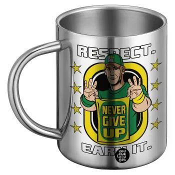 John Cena, Ανοξείδωτη Μεταλλική Κούπα 450ml - Διπλού Τοιχώματος