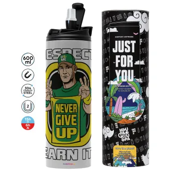 John Cena, Tumbler stainless steel GREY 600ml