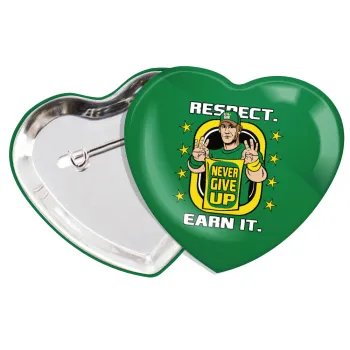 John Cena, Κονκάρδα παραμάνα καρδιά (57x52mm)