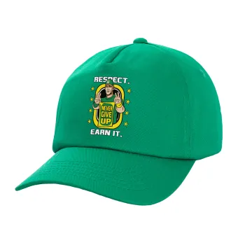 John Cena, Adult Baseball Cap, 100% Cotton, Green (COTTON, ADULT, UNISEX, ONE SIZE)