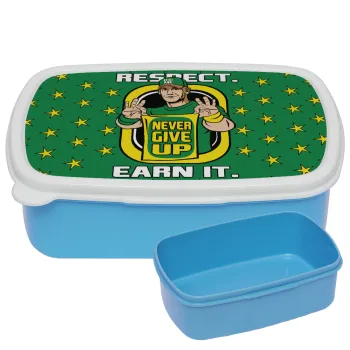 John Cena, ΜΠΛΕ παιδικό δοχείο φαγητού (lunchbox) πλαστικό (BPA-FREE) Lunch Βox M18 x Π13 x Υ6cm