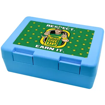 John Cena, Children's cookie container LIGHT BLUE 185x128x65mm (BPA free plastic)