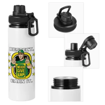John Cena, Metal water bottle with safety cap, aluminum 850ml