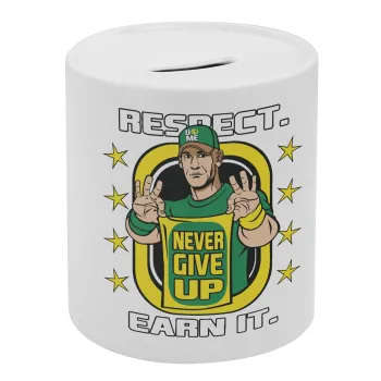 John Cena, Κουμπαράς πορσελάνης με τάπα