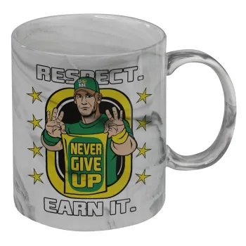 John Cena, Mug ceramic marble style, 330ml