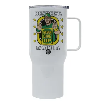 John Cena, Mega Stainless steel Tumbler with lid, double wall 750L