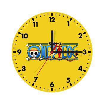 Onepiece logo, Wooden wall clock (20cm)