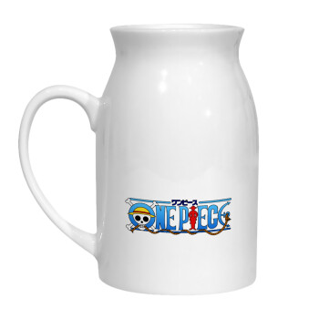 Onepiece logo, Milk Jug (450ml) (1pcs)