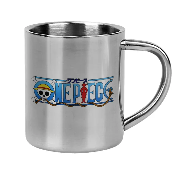 Onepiece logo — Mug Stainless steel double wall 300ml