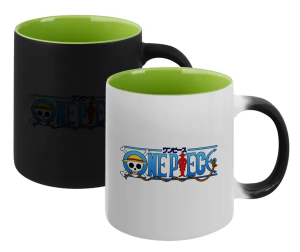 Onepiece logo — Μαγική εσωτερικό πράσινη