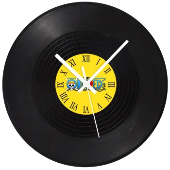 Onepiece logo, Ρολόι τοίχου Βινύλιο (30cm)
