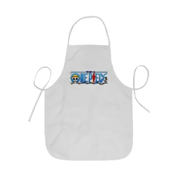 Onepiece logo, Ποδιά Σεφ ολόσωμη κοντή  Παιδική (44x62cm)