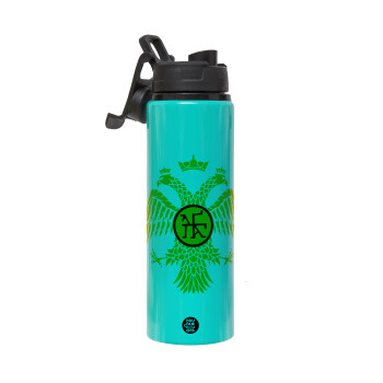 Byzantine Empire, Metallic water bottle with safety lid, 850ml aluminum