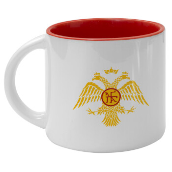 Byzantine Empire, Κούπα κεραμική 400ml Λευκή/Κόκκινη