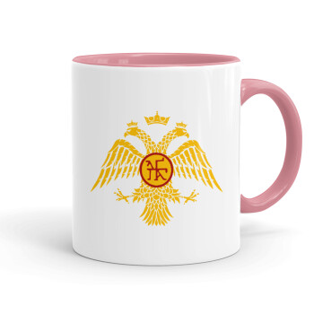 Byzantine Empire, Mug colored pink, ceramic, 330ml