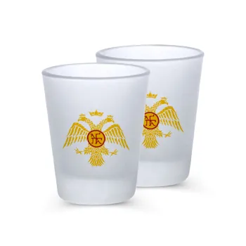 Byzantine Empire, Σφηνοπότηρα γυάλινα 45ml του πάγου (2 τεμάχια)