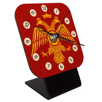 Βυζαντινή αυτοκρατορία, Επιτραπέζιο ρολόι σε φυσικό ξύλο (10cm)