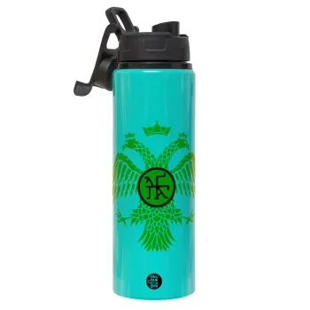 Byzantine Empire, Metallic water bottle with safety lid, 850ml aluminum