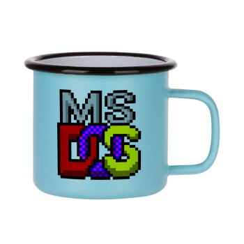 MsDos, Κούπα Μεταλλική εμαγιέ ΜΑΤ σιέλ 360ml