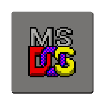 MsDos, Τετράγωνο μαγνητάκι ξύλινο 6x6cm