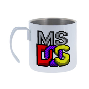 MsDos, Mug Stainless steel double wall 400ml