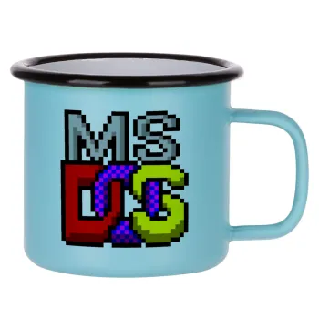 MsDos, Κούπα Μεταλλική εμαγιέ ΜΑΤ σιέλ 360ml