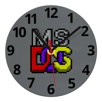 MsDos, Ρολόι τοίχου γυάλινο (20cm)