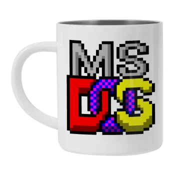 MsDos, Mug Stainless steel double wall 300ml