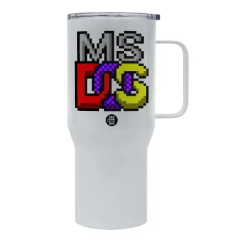 MsDos, Tumbler με καπάκι, διπλού τοιχώματος (θερμό) 750L