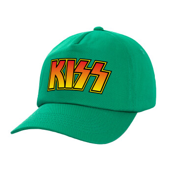 KISS, Καπέλο Baseball, 100% Βαμβακερό, Low profile, Πράσινο