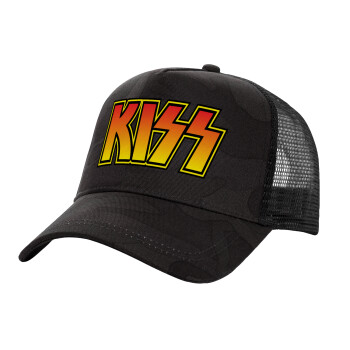 KISS, Καπέλο Structured Trucker, (παραλλαγή) Army σκούρο