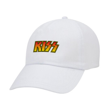 KISS, Καπέλο Baseball Λευκό (5-φύλλο, unisex)