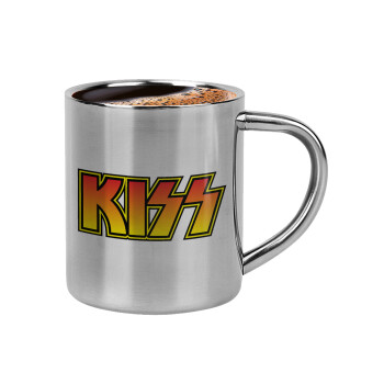 KISS, Double-wall metal cup for espresso (220ml)