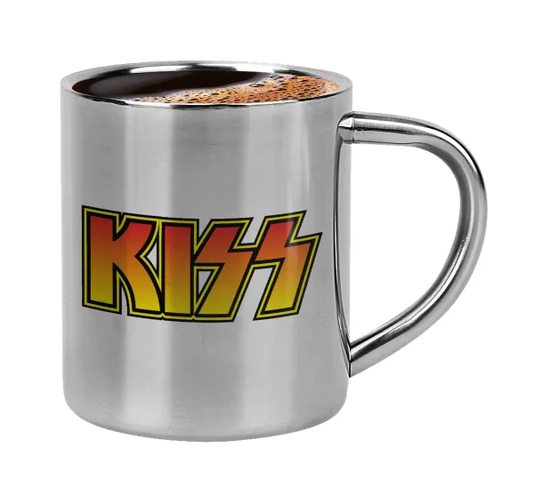 KISS — Κουπάκι μεταλλικό διπλού τοιχώματος για espresso (220ml)