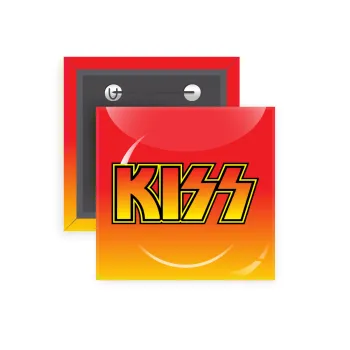 KISS, Κονκάρδα παραμάνα τετράγωνη 5x5cm