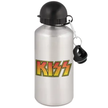 KISS, Metallic water jug, Silver, aluminum 500ml