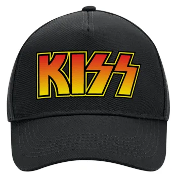 KISS, Καπέλο Ενηλίκων Ultimate ΜΑΥΡΟ, (100% ΒΑΜΒΑΚΕΡΟ DRILL, ΕΝΗΛΙΚΩΝ, UNISEX, ONE SIZE)